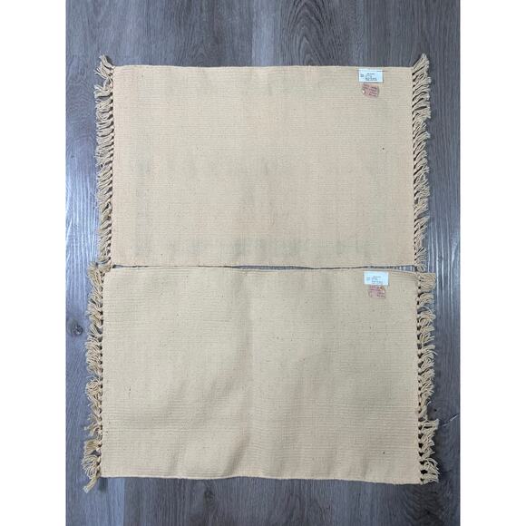 Vintage Rustic Lodge Grizzly Bear Moose Tapestry Placemats Set of 2 Cotton‎ - Picture 7 of 7